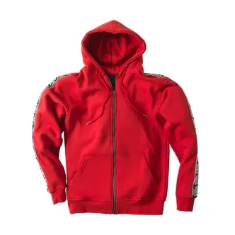 West Coast Choppers Taped Zip Hoodie Red Size 3XL (ARM668289)