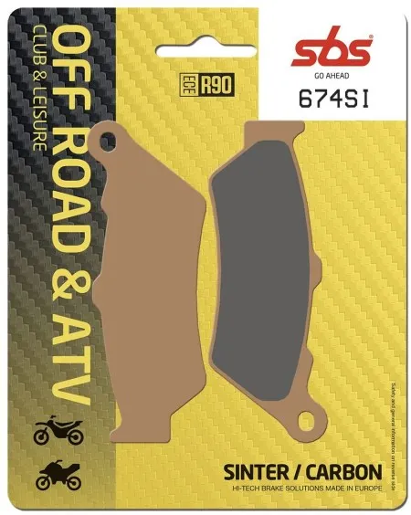 SBS SI Offroad Sintered Brake Pads (674SI)
