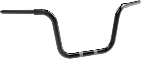 Khrome Werks Fat Bobber Handlebar 10 Inch Rise 1.25 Inch Diameter In Black For 1984-2022 Harley Davidson (Excl. E-Throttle)  (300450)