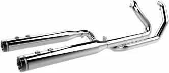 Khrome Werks 2-into-2 Dominator Exhaust In Chrome Finish For Harley Davidson 2009-2016 Touring (200630)