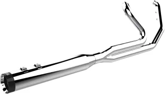Khrome Werks 2-into-1 Outlaw Exhaust In Chrome For Harley Davidson 2009-2016 Touring (200780)