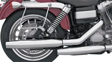 Khrome Werks HP-Plus 3 Inch Slip-On In Chrome Finish For 1995-2017 Dyna Models (excl. FXDF/FLD) (202410A)