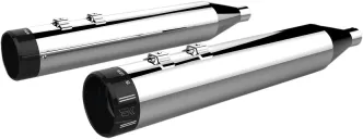 Khrome Werks Performance 4.5 Inch Slip-On In Chrome Finish With Klassic Tips For 1996-2016 Touring Models (202775)