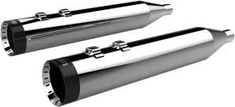 Khrome Werks Performance 4.5 Inch Slip-On In Chrome Finish With Turbine Tips For 1996-2016 Touring Models (202795)