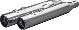 Khrome Werks HP-Plus 4.5 Inch Slip-On In Chrome With Klassic Tips For 2017-2025 Touring Models (202925)