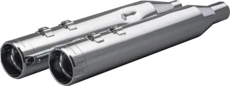 Khrome Werks HP-Plus 4.5 Inch Slip-On In Chrome Finish With Klassic Tips For 1996-2016 Touring Models (202975)