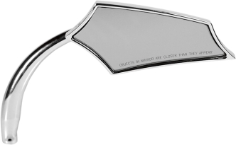 Russ Wernimont Designs Mirror Right Short Chrome (06400777)