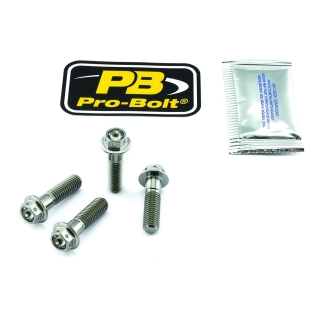 Pro Bolt Axle Pinch Bolt Kit Titan, Front (TIFAPINCH160R)