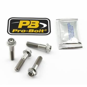 Pro Bolt Axle Pinch Bolt Kit Titan, Front (TIFAPINCH70)