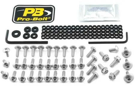 Pro Bolt Aluminium Fairing Bolt Kit for Ducati (FDU750S)