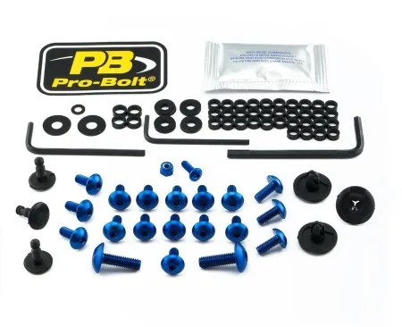 Pro Bolt Aluminium Fairing Bolt Kit for Aprilia (FOAP210B)