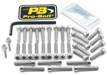 Pro Bolt Aluminium Engine Bolt Kit For Honda (EHO214S)