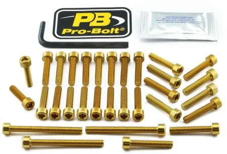 Pro Bolt Aluminium Engine Bolt Kit For Kawasaki (EKA410G)