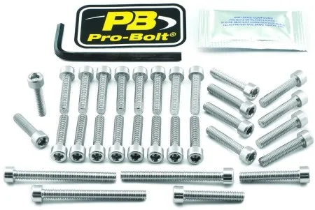 Pro Bolt Aluminium Engine Bolt Kit For Kawasaki (EKA410S)
