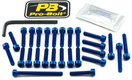 Pro Bolt Aluminium Engine Bolt Kit For Suzuki (ESU161B)