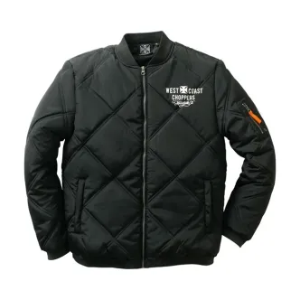 West Coast Choppers Rigid Jacket Black Size Small (ARM309289)