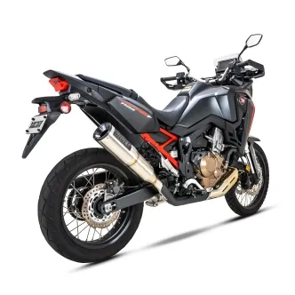 Vance & Hines Hi-Output 450 Slip-On Muffler In Stainless For Honda 2020-2024 Africa Twin Models (14523)
