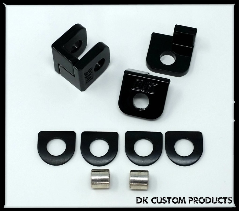 DK Custom Products M8 Softail Rider Footpeg Conversion Kit For Harley ...