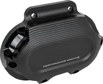 Performance Machine Race Series Clutch Cover In Black Ops Finish For 2014-2020 Touring Models (0066-2037-SMB)