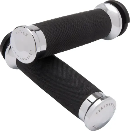Slyfox Grips - TBW - Chrome (CC-85-CH-FL-FOX)