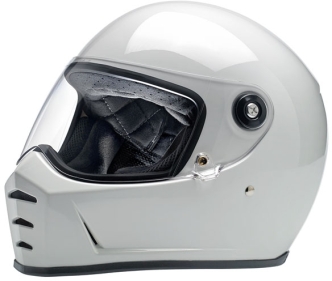 Biltwell Lane Splitter Helmet - Gloss White - Size XL (1004-104-105)