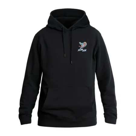 John Doe Snake II Hoodie Black Size XL (JDH5010-XL)