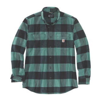 Carhartt Flannel Plaid Shirt Slate Green Size 2XL (ARM333059)