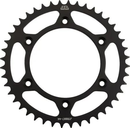 JT Sprockets JTR897.44 Rear Replacement Sprocket 44 Teeth 520 Pitch Natural C49 High Carbon Steel (JTR897.44)