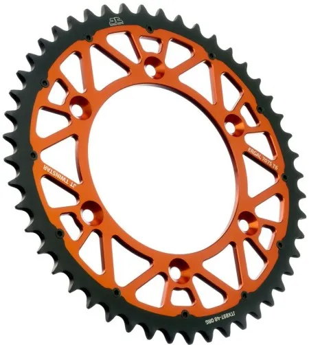 JT Sprockets Twinstar Steel/Aluminum Hybrid Sprocket (JTX897.48ORG)
