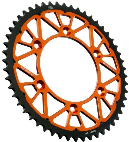 JT Sprockets Twinstar Steel/Aluminum Hybrid Sprocket (JTX897.52ORG)