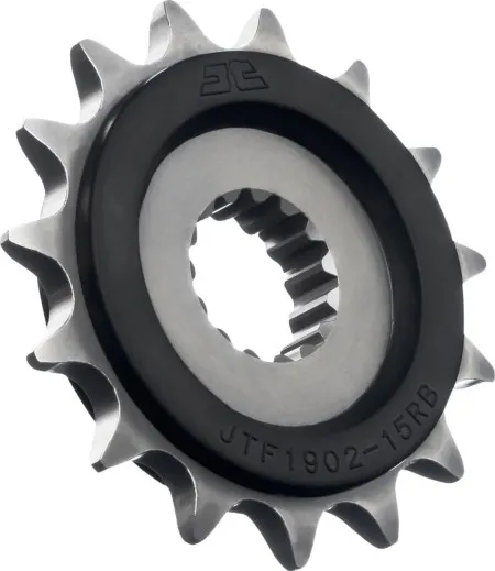 JT Sprockets Front Sprocket with Noise Dampener (JTF1902.15RB)