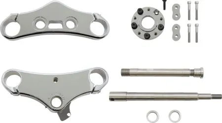 Accutronix 49 mm Wide Glide Triple Tree Conversion Kit (TWD549-ESCK8)