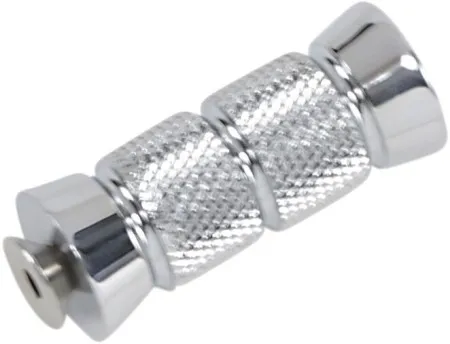 Accutronix Toe Pegs Knurled Elite Chrome (PT220-KGC1)
