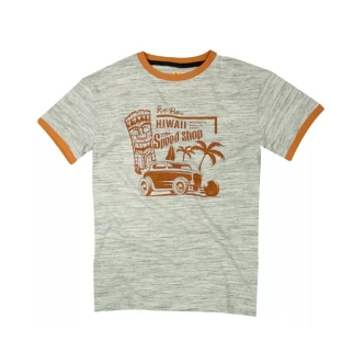 Rusty Pistons Tiki T-Shirt Grey Size 2XL (ARM713499)