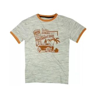 Rusty Pistons Tiki T-Shirt Grey Size 2XL (ARM713499)