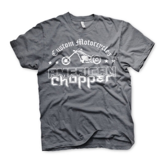 American Chopper Washed Logo T-shirt Dark Heather (ARM056859)