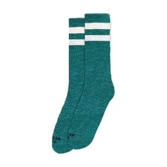 American Socks Mid High Turquoise Noise Double Striped (ARM159675)