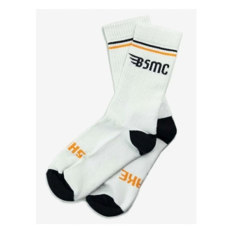 Bike Shed MX Socks White/orange (ARM165579)