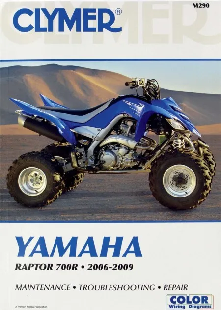 Clymer Manual Yam Raptor 700 (9781620922736)