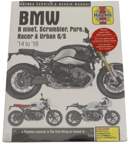 Haynes BMW Rninet 14-17 (9781785214028)