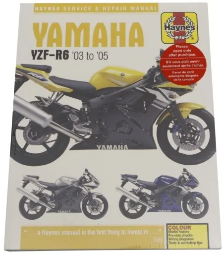 Haynes Yamaha YZF-R6 (9781785213816)