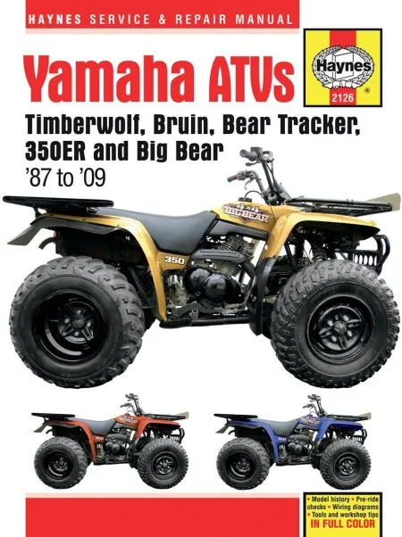 Haynes ATV Service & Repair Manual (9781620921135)