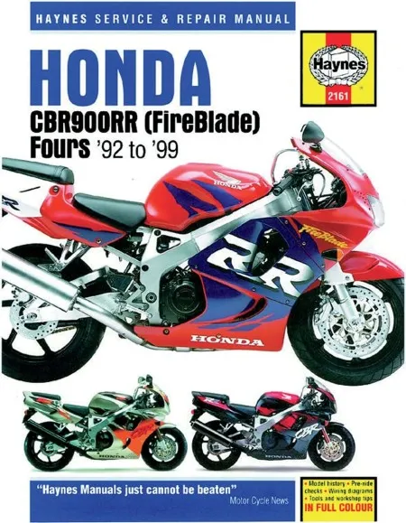 Haynes Motorcycle Repair Manual (9780857339386)