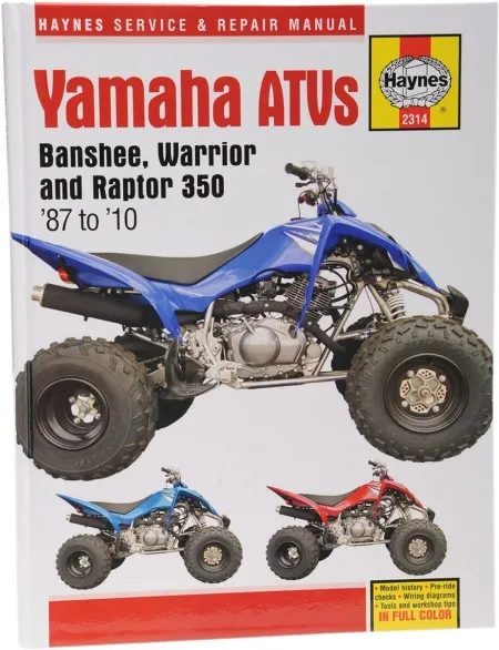Haynes ATV Service & Repair Manual (9781620921562)