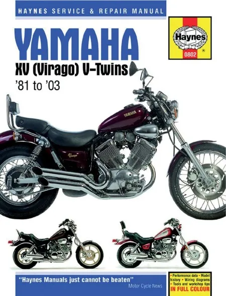 Haynes Motorcycle Repair Manual (9780857339034)