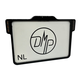 DMP, 3-1 License Plate Frame 3.0 NL. Gloss Black (ARM389889)