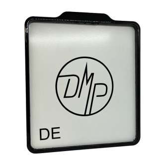DMP, License Plate Frame With Light 5.0 DE. Gloss Black (ARM671399)