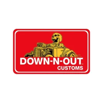 Down-n-out Rat Rod Sticker (ARM375939)