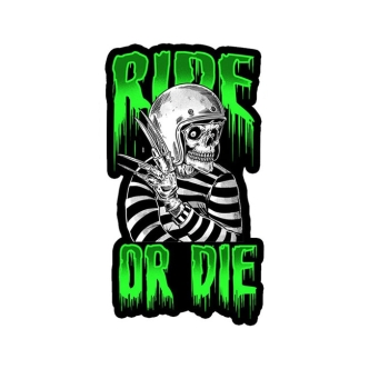 Down-n-out Ride Or Die Sticker (ARM575939)