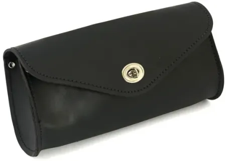 Ledrie, Leather Front BAG. Black (HLROL2-1020)